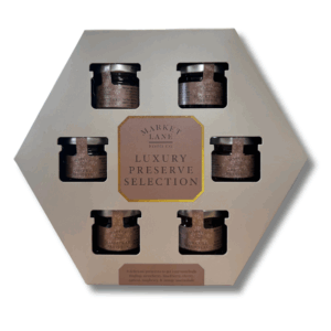Market Lane Preserves Selection - 6 Mini Jars Gift Set