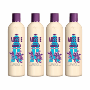 4 x Aussie Miracle Moist Conditioner 490ml