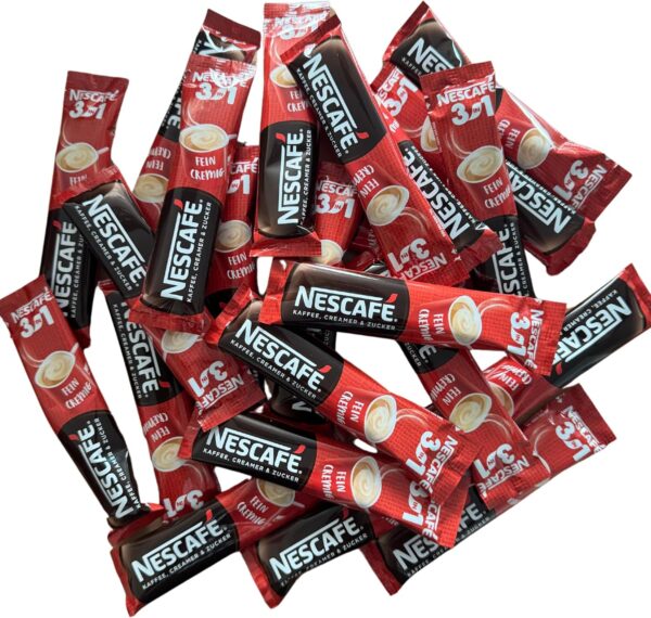 Nescafe Original 3in1 Instant Coffee Sachets 70 x 16.5g - Finely Creamy, All in 1 Sticks