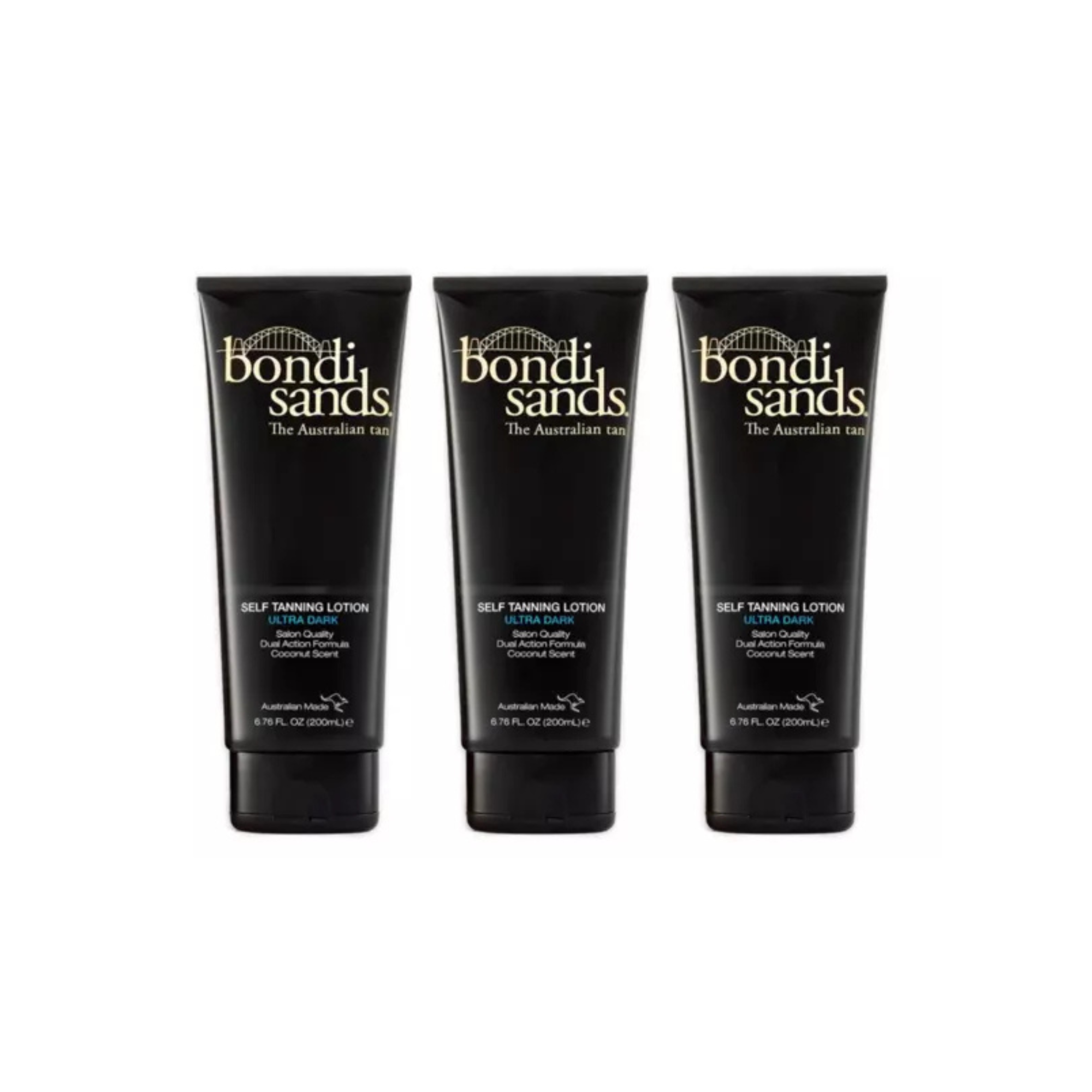 Bondi Sands Self Tanning Lotion Ultra Dark 3 x 200ml