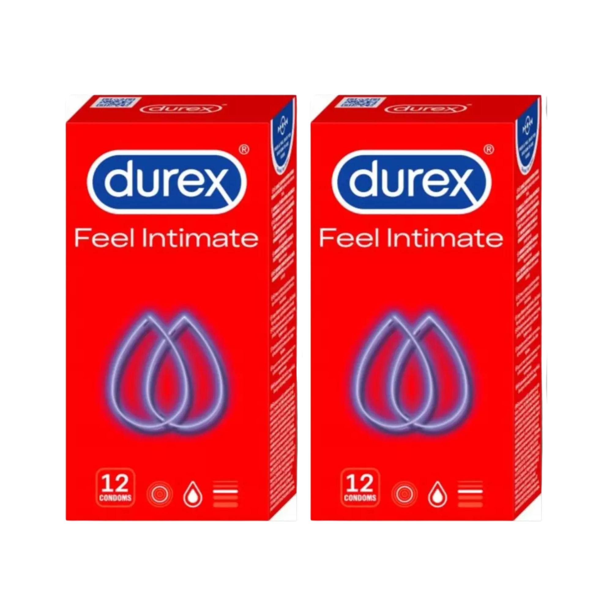 Durex Feel Intimate Condoms - 12 - 24 - 36 - 48 - 24