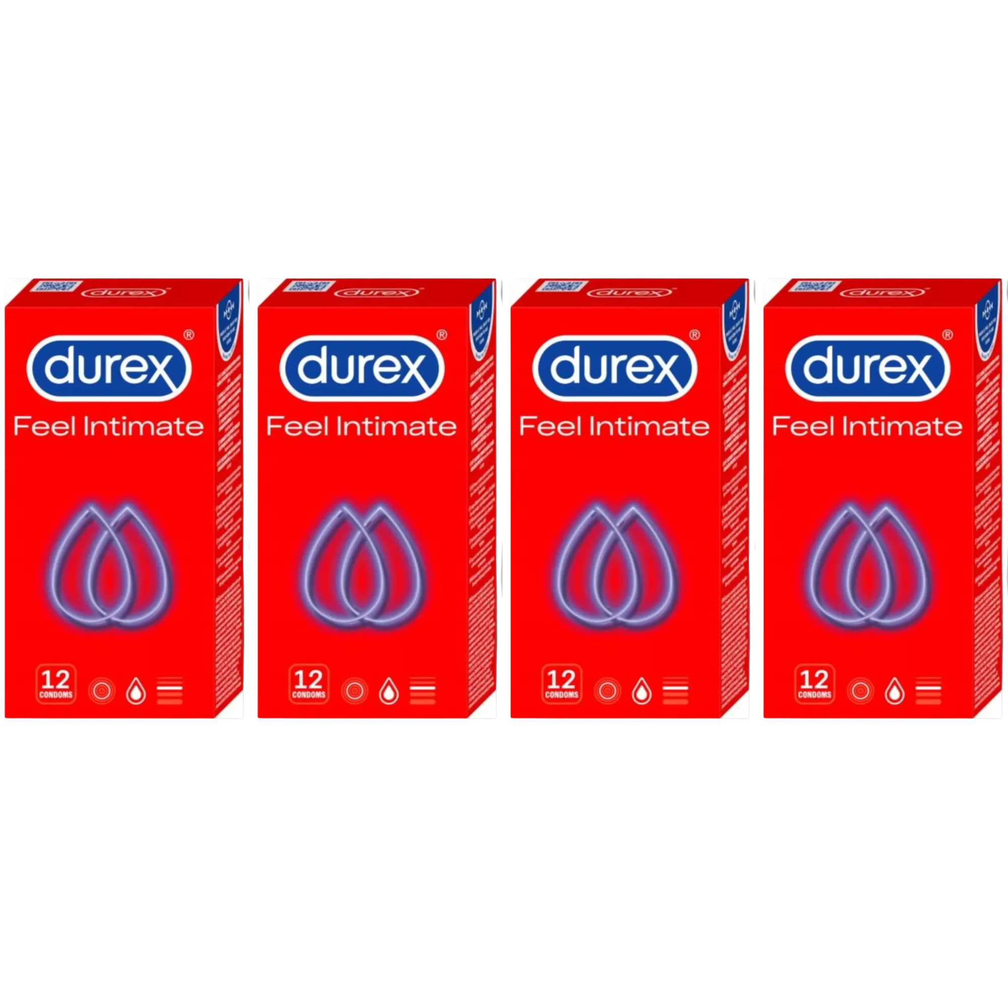 Durex Feel Intimate Condoms - 12 - 24 - 36 - 48 - 48