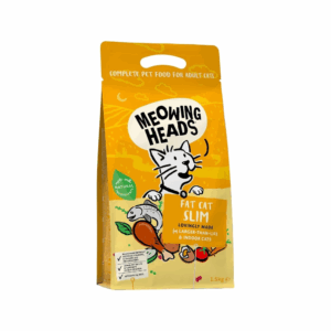 Meowing Heads Complete Dry Cat Food 1.5kg - Fat Cat Slim - Vet Approved