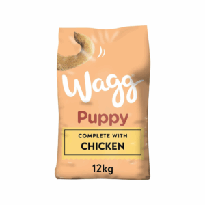 Wagg Complete Puppy Dry Dog Food Turkey & Rice 12kg - For Growing Puppies
