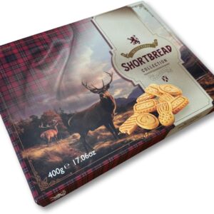 Luxury Scottish Shortbread Collection 400g by Crafted Gift Co. - Premium Shortbread Selection