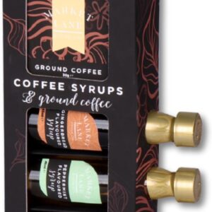 Coffee & Syrup Collection by Market Lane Food Co - 3 x 45ml Festive Syrup Gift