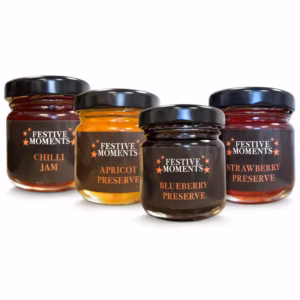 Luxury Jam Preserves - Strawberry, Blueberry, Apricot & Chilli Jam Preserves
