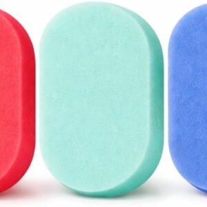 3-Pack Luxury Coral Bath Sponges