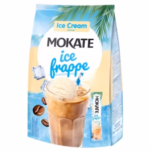 MOKATE Ice Cream Iced Frappe Instant Coffee Sachets - (12 Sachets)