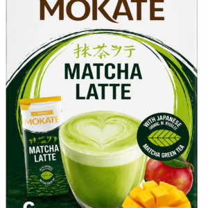Mokate Matcha Mango Instant Latte Box - (6 Sachets)