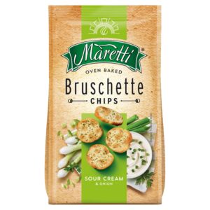 Maretti Luxury Italian Style Bruschette Chips - Sour Cream & Onion - 70g