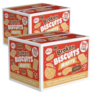 2 X 1.3kg Broken Biscuits Box - Value Pack