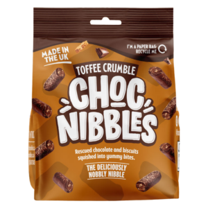 Toffee Chocolate Nibbles Biscuit Snacking Bag