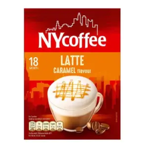 NY Coffee Instant Caramel Latte Sachets - 18 Sachets