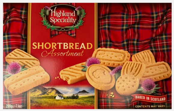 Scottish Assorted Shortbread Collection - 200g