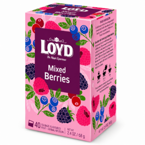 40 x Loyd Mixed Berries Tea Bags | Fruit Infusion Tea