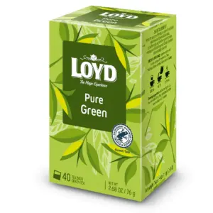 40 X LOYD Pure Green Natural Oxidant Green Tea Bags