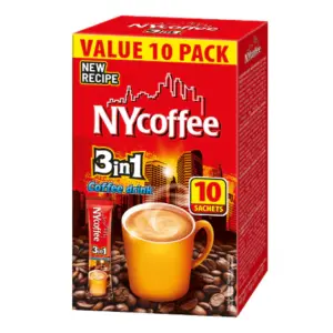 NY Coffee 3-in-1 Original Box - (10 Sachets)