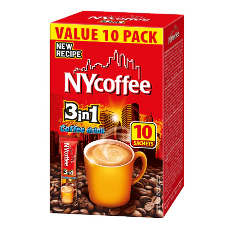 NY Coffee 3-in-1 Original Box - (10 Sachets)